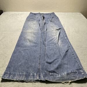 VTG 80s Scovill Wrangler Bell Bottom Flare Jeans SZ 14 30x31 Made in USA Baggy